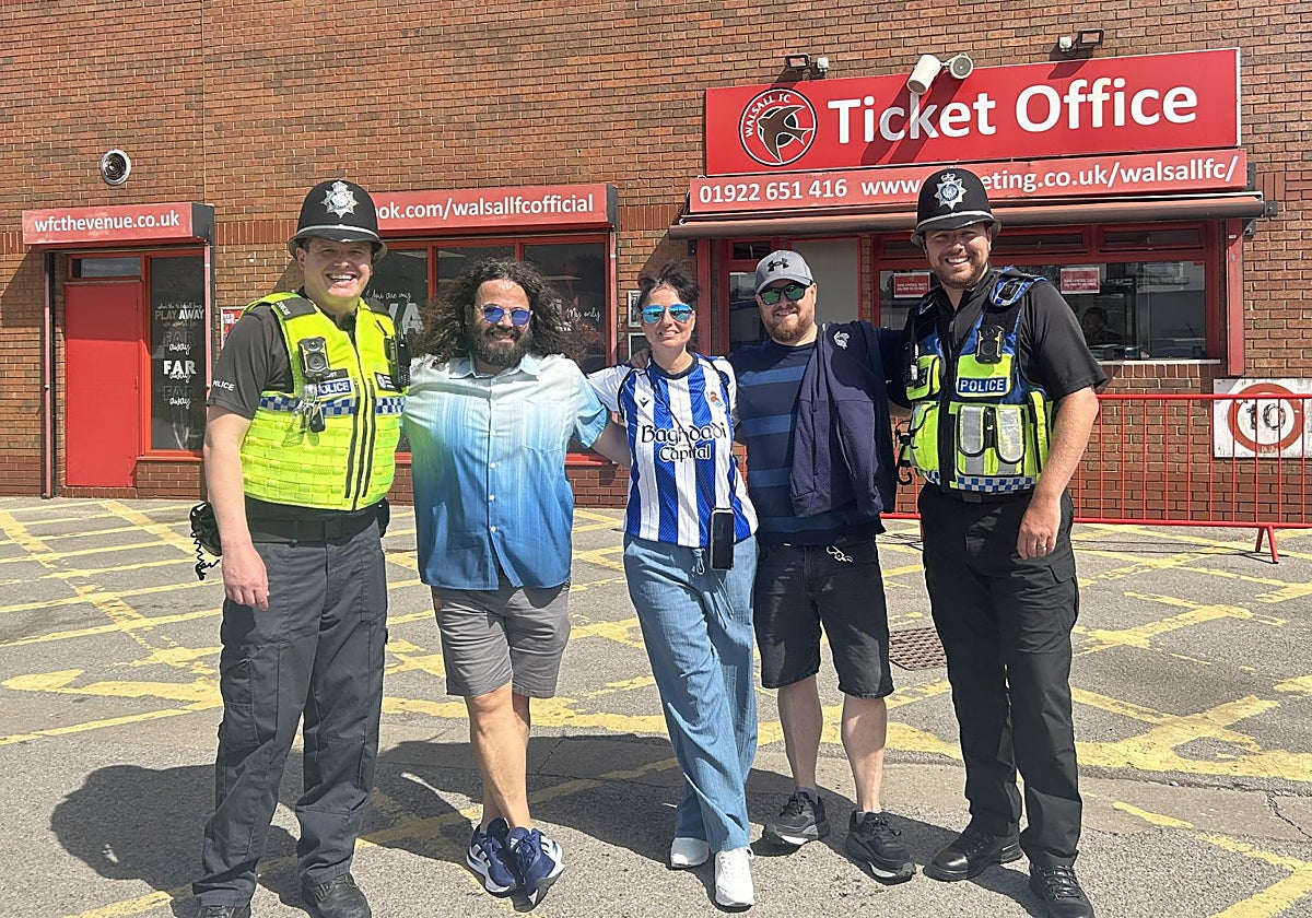 Realzales en Birmingham: «De aquí a la final de la Europa League»