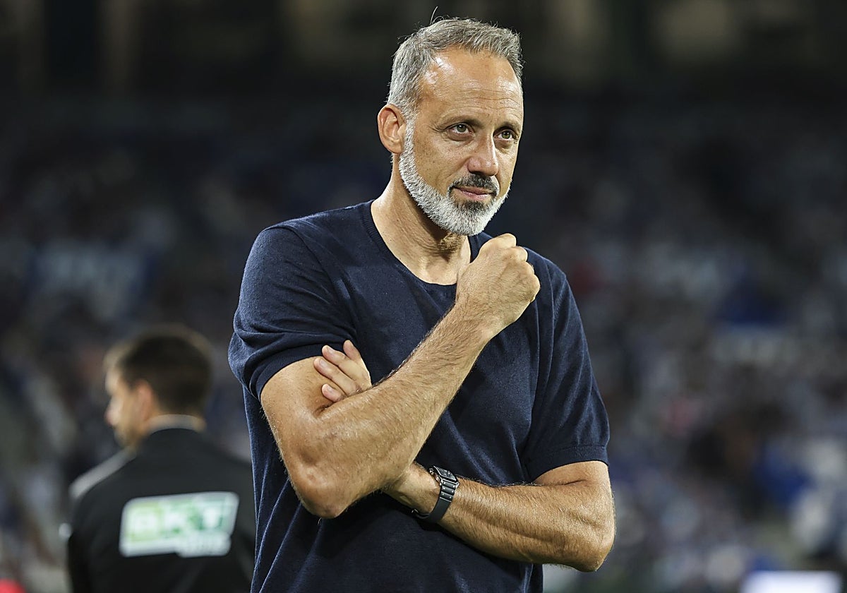 Matarazzo alza la voz para denunciar los tres últimos arbitrajes a la Real Sociedad