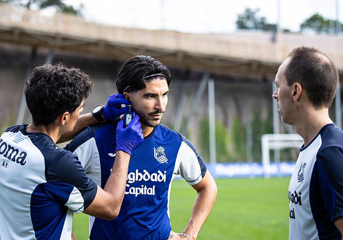 Tests físicos para los jugadores de la Real todavía sin Zubeldia