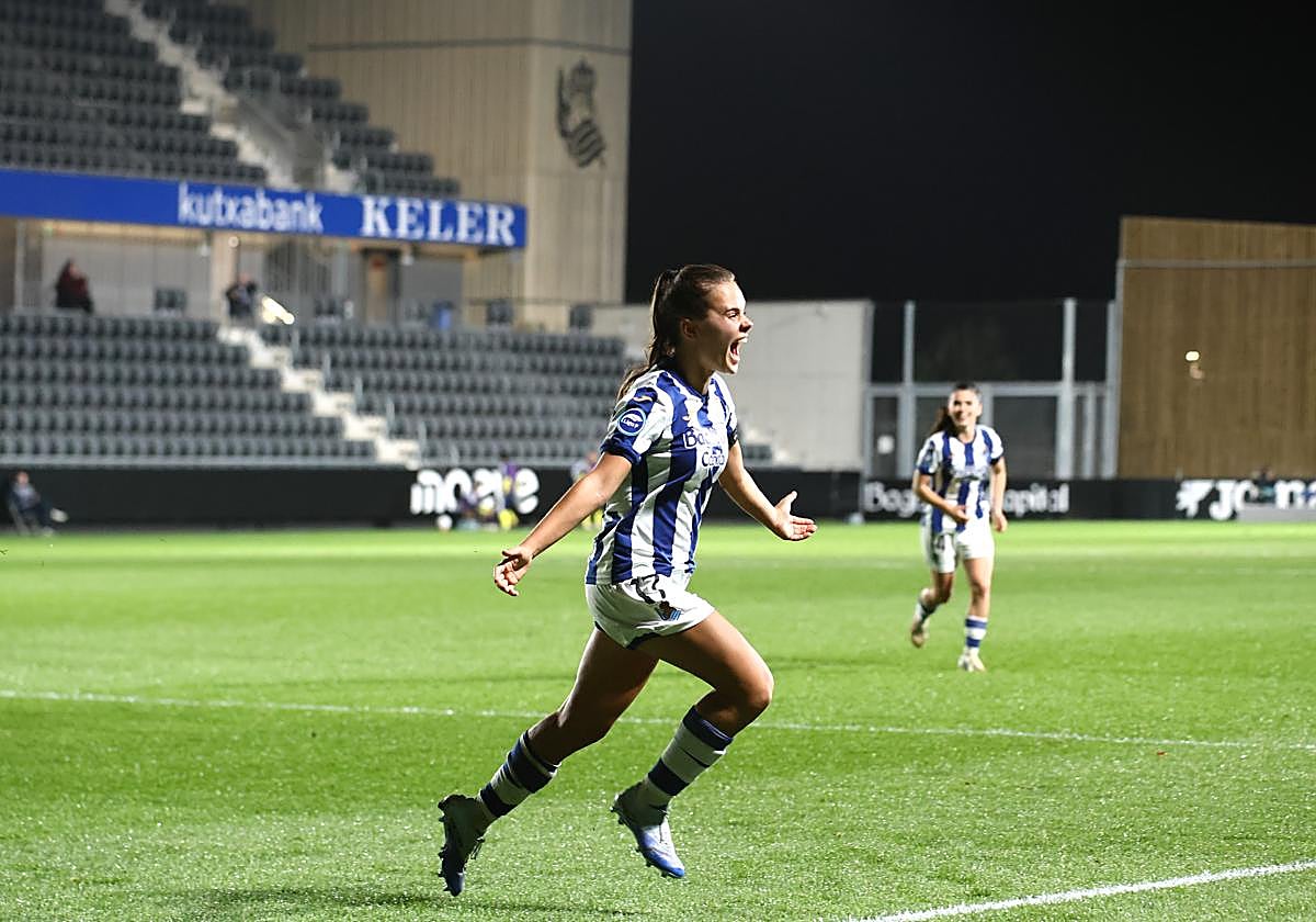 Maren Lezeta, después de la tormenta siempre sale el sol: marca su primer gol en la Real tras pasar más de un año lesionada