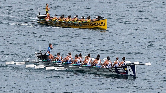Prudencia y malestar en los clubes que se negaron a remar en Donostia