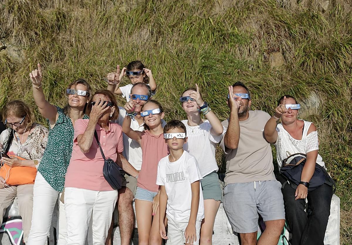 Euskadi registra al menos 59 personas atendidas por daños oculares tras el eclipse