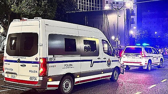 Dos apuñalados en la cara con una botella rota en las últimas 24 horas en las fiestas de Bilbao