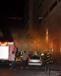 Un incendio deja sin electricidad a 50.000 vecinos de Madrid