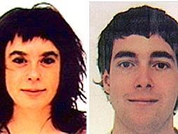 Ana Isabel López Monge e Iñigo Albisu Hernández, dos de los tres presuntos etarras que habían apelado en Londres contra la extradición a España. /ARCHIVO