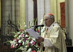 El cardenal arzobispo de Madrid, Antonio María Rouco Varela. / Efe | Europa Press