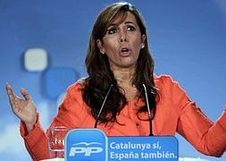 La candidata del PPC a la Generalitat, Alicia Sánchez-Camacho. / Archivo