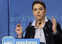 La secretaria general del Partido Popular, Maria Dolores de Cospedal. / Foto: Fernando Alvardo (Efe) | Vídeo: Atlas