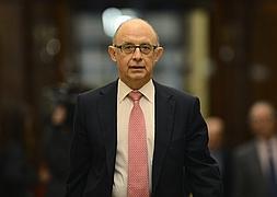 Cristóbal Montoro, ministro de Hacienda y Administraciones Públicas. / Pierre-Philippe Marcou (Afp)