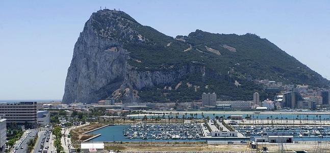 Vista del Peñón de Gibraltar. / Marcos Moreno (Afp)