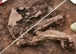 La momia irlandesa datada en 4.000 años. / Archivo