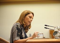 Arantza Quiroga, presidenta del PP vasco. / Archivo