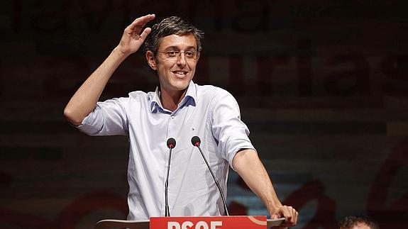El aspirante a secretario general del PSOE Eduardo Madina.
