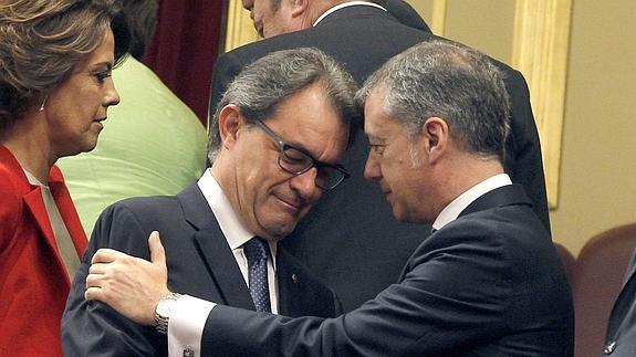 Artur Mas e Iñigo Urkullu. 