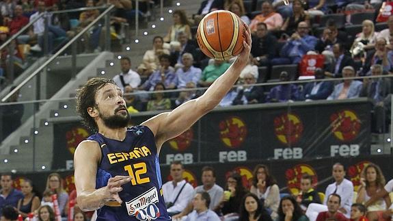 Sergio Llull, en un partido. 