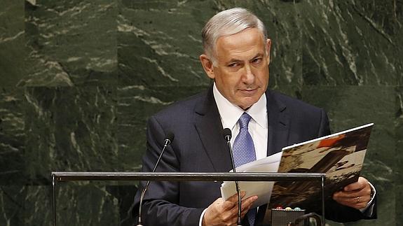 Benjamin Netanyahu.