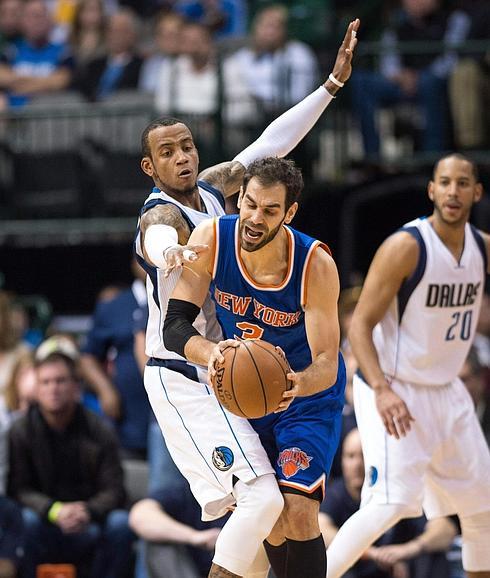 Calderón, durante el partido. 