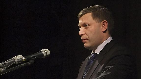 El líder de los separatistas prorrusos de Donetsk, Alexandr Zajárchenko. 