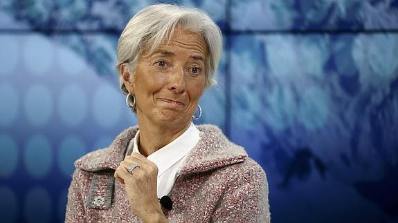 La directora del FMI, Christine Lagarde. 