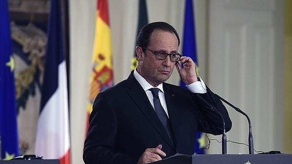 El presidente de Francia, François Hollande. 