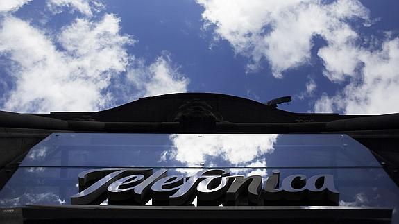 Logo de Telefónica.