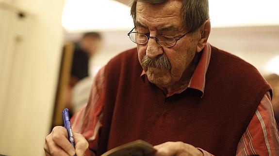 El escritor alemán Günter Grass. 