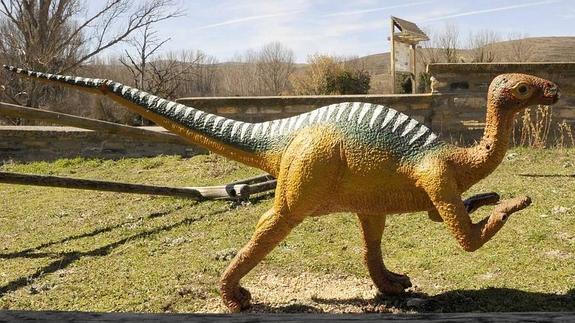 Centro de Interpretación de Dinosaurios en Soria. 