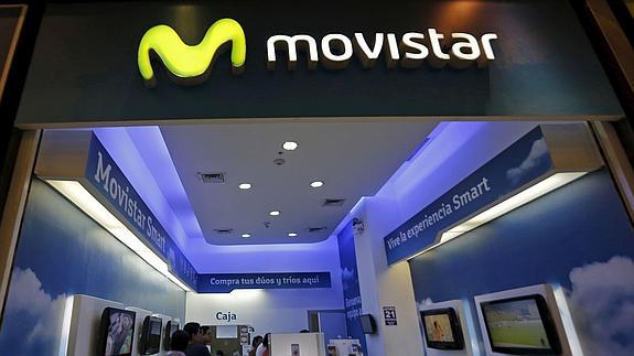 Establecimiento de Movistar.