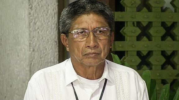 El delegado de paz de las FARC Jairo Martínez, fallecido tras un ataque.