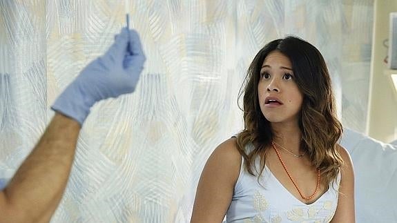 Gina Rodríguez, en una escena del culebrón.