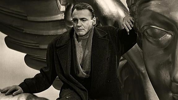 Bruno Ganz en 'El cielo sobre Berlín'.