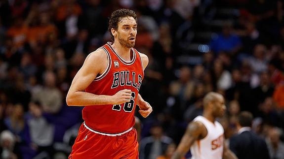 Pau Gasol, durante el partido. 