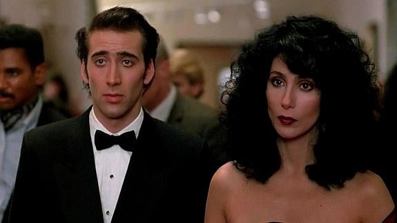 Nicolas Cage y Cher.
