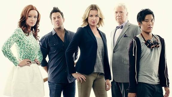 Protagonistas de la serie 'The Librarians'.