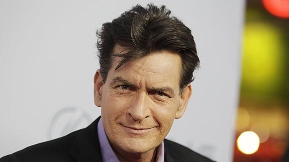 El actor estadounidense Charlie Sheen.