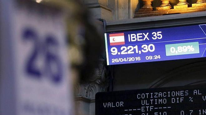 El Ibex-35 supoeró los 9.200 puntos el pasado martes.