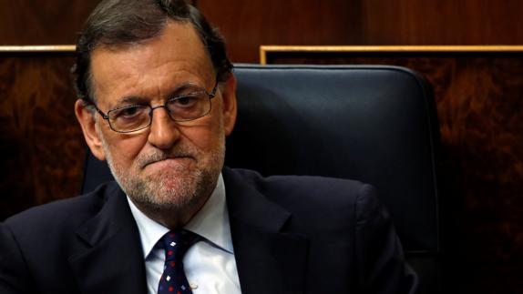 El presidente del Gobierno en funciones, Mariano Rajoy.