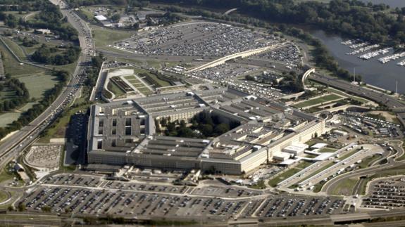 Vista aérea del Pentágono, sede del Departamento de Defensa de Estados Unidos.