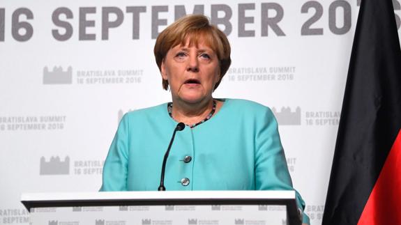 La canciller Angela Merkel. 
