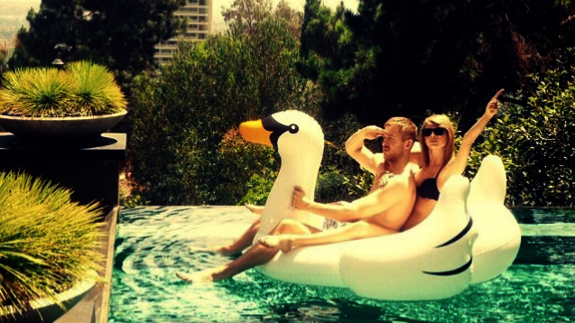 Calvin Harris y Taylor Swift.