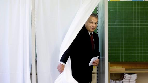 El primer ministro, Viktor Orbán. 