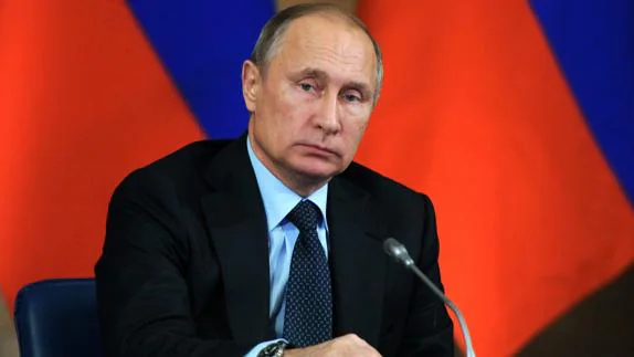 El mandatario ruso, Vladímir Putin.