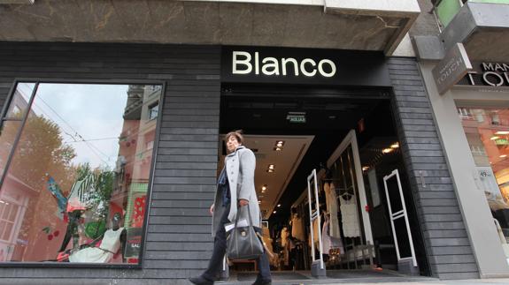 Una tienda de la firma Blanco.