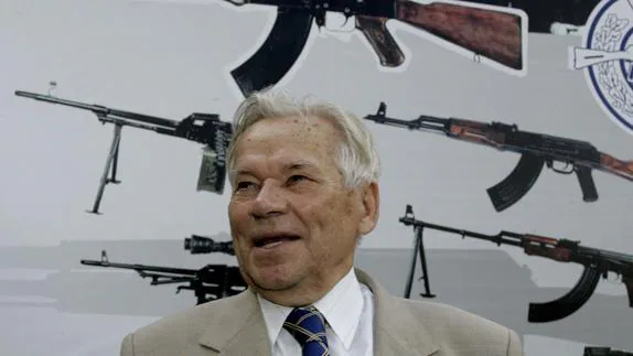 Mijail Kaláshnikov, creador del AK-47.