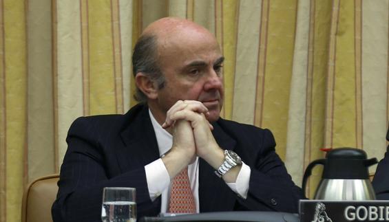 El ministro de Economía, Luis de Guindos.