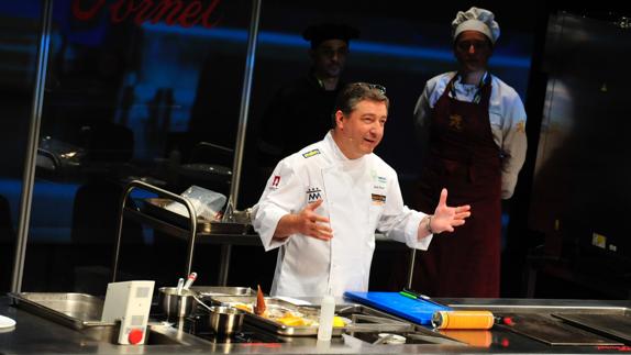 Joan Roca, en el Teatro Circo de Murcia.