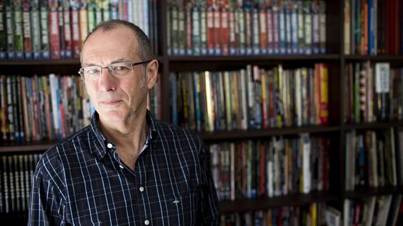 Dave Gibbons, dibujante del cómic 'Watchmen'.