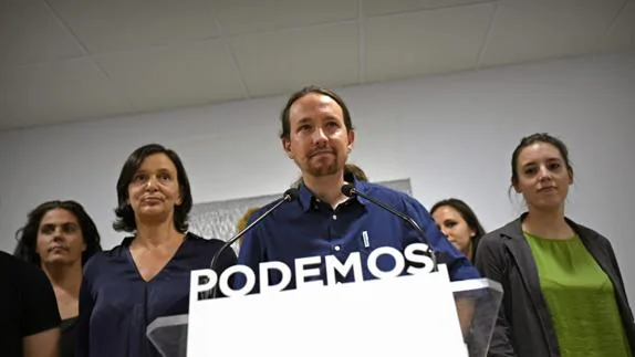 El Secretario General de Podemos, Pablo Iglesias.