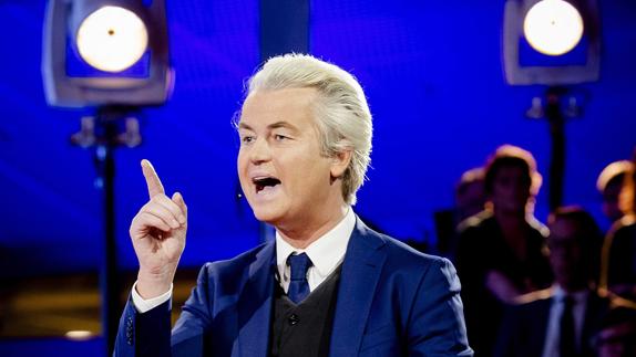 Geert Wilders, candidato ultraderechista holandés.
