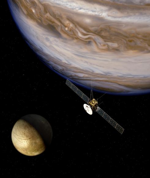 La ESA finaliza la fase de diseño para su misión a Júpiter.